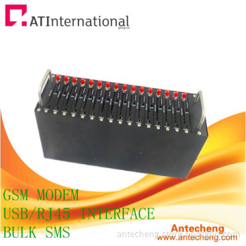 16 Ports Wireless GSM/GPRS Modem, Q2403 Industrial Grade Modem Pool